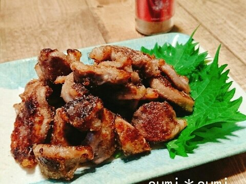 最強のおつまみ！スパイスで砂肝の花椒塩から揚げ